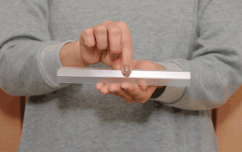 負荷なく曲がる